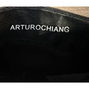 ARTURO CHIANG Black Leather Riding Knee High Boots Womens 8.5 MW Side Zip thumbnail 8