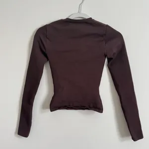 Aritiza Babaton Ribbed Brown Long Sleeve Size XXS / XS Contour Sculpt thumbnail 5
