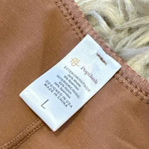 NWT Popilush Shapewear Modal Sculpting Mini Tank Dress size large thumbnail 4