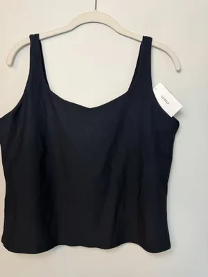 Spanx Soft & Smooth Shelf Bra Tank Top - Built-In Shelf Bra Black XL NWT thumbnail 2