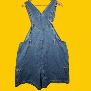 Vintage Winnie the Pooh Denim Shortalls Womens‎ 18W 20W Embroidered Overalls thumbnail 3