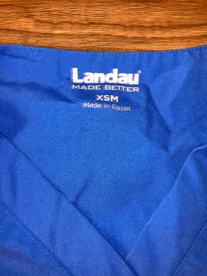 landau scrub set Blue Size XS petite thumbnail 3
