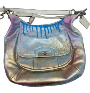 Coach Leather Crossbody Multicolor Customized thumbnail 1