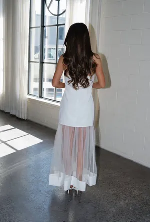 These Three Boutique Dress White thumbnail 3
