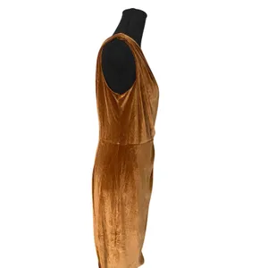 Baltic Born Kourtney Velvet Party Dress‎ Midi Spice Size Large Bridesmaid Guest thumbnail 4