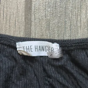 The Hanger Black Ruched Crop Blouse thumbnail 2