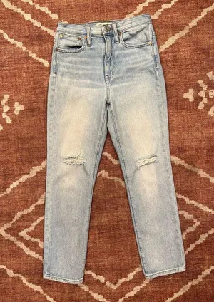 Madewell The High-Rise Slim Crop Boy Jean Size 23 thumbnail 4