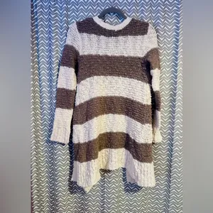 Free People | Cuddle Bear Rugby Stripe Boucle Duster Cardigan, size S thumbnail 8