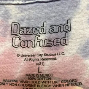Dazed and Confused Acid Trip Smiley Movie Promo Tie Dye L thumbnail 4