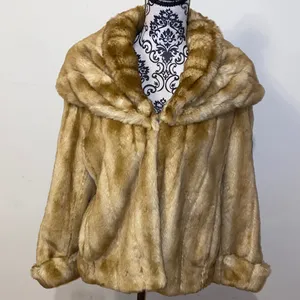 INC International Concepts Luxurious Faux Fur Jacket Size Large thumbnail 9