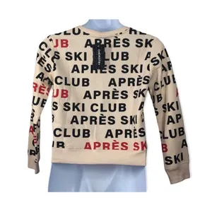 Chemistry Après Ski Club Crewneck Sweatshirt NWT Ski Core Aspen Cabin Cozy Lounge Wear thumbnail 3