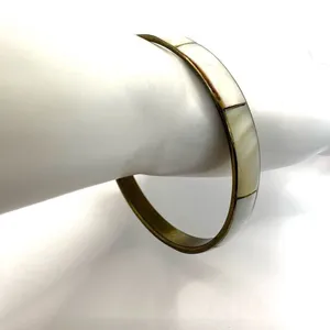 Abalone bangle bracelet thumbnail 2