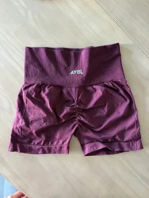 AYBL Empower Seamless Shorts Red Wine  thumbnail 4