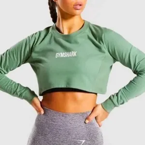 Gymshark Training Cropped Sweater - Green Size S‎ thumbnail 1