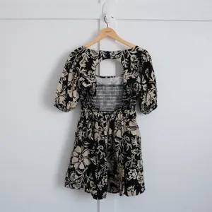 Free People Hawaiian Floral Mini Dress thumbnail 3