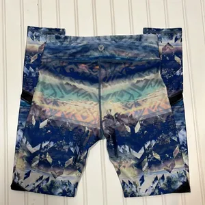 American Eagle patterned high rise leggings thumbnail 4