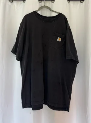 Men’s Carhartt Black T-Shirt XXL thumbnail 1