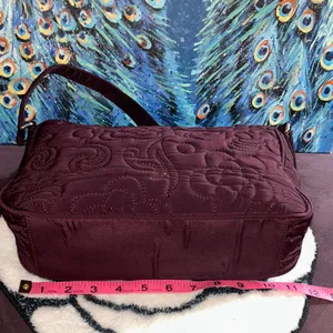 Vera Bradley Plum Quilted Shoulder Bag thumbnail 9