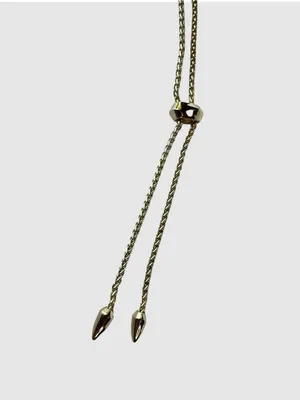 Kendra Scott Kingston Gold Tone Filigree Tassel Fringe Statement Necklace thumbnail 5
