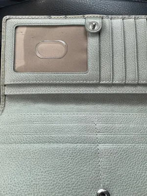 Brahmin Cream Croc-Embossed Wallet thumbnail 3