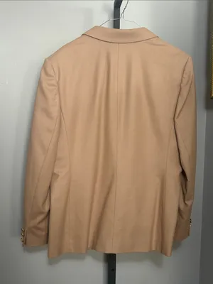 Pendleton VINTAGE Sz 16 Camel Wool Blazer Coat Jacket thumbnail 3