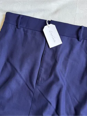 New Enza Costa Navy Maxi Skirt thumbnail 2