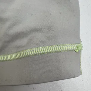 Lululemon Size 6 Energy Bra Medium Support Stretch B / C Cup Gray Lime Green thumbnail 6