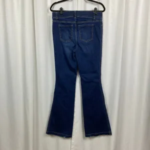 Spanx Midnight Shade Pull On Flare Jeans Sz.L thumbnail 11