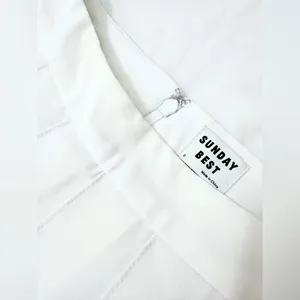 Aritzia Sunday Best Olive Mini Skirt - White - 0 thumbnail 5