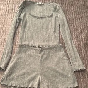 Ribbed Light Grey Long thumbnail 1