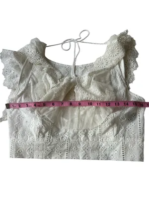 Altar’d State Eyelet and Lace blouse thumbnail 5