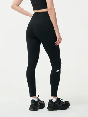 Forme Sculpt+ Leggings High Rise Pull On Obsidian Black Large Logo Fitness Gym thumbnail 2
