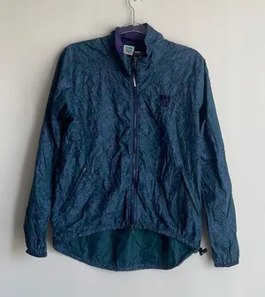 Vintage Windbreaker Jacket Green Size M thumbnail 1