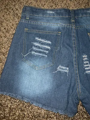 American flag denim shorts Blue Size L thumbnail 6