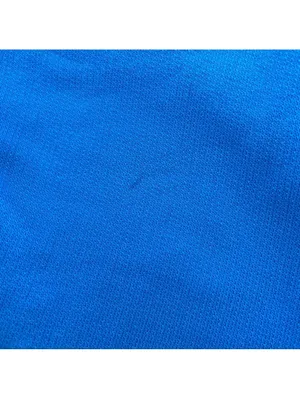 Sandrine Rose The Virgin Label 100% Cotton Blue Hooded Sweatshirt Baggy Size XS thumbnail 4
