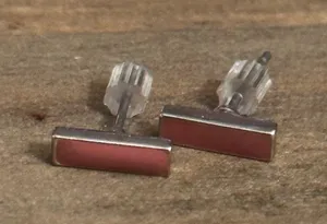 Gold tone stud earring lot thumbnail 10