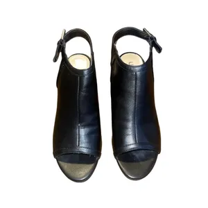 UNISA Open Toe Heel Shoes Shootie Size 9 Chunky Heel Western Peeptoe thumbnail 2