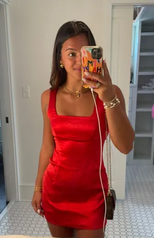 Princess Polly Red Dress thumbnail 2