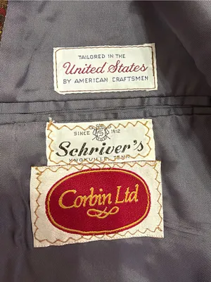 Vintage Mid 1980’s Schriver’s Corbin LTD Women’s Paisley Blazer Jacket Size S thumbnail 4