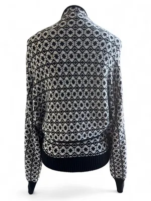 Maeve by Anthropologie Geometric Knit Wrap Sweater & Shrug Set thumbnail 2