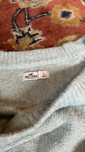 Hollister Pale Green Sweater thumbnail 3