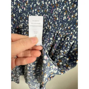 Rails‎ Zana Blue Ditsy Floral Long Sleeve Mini Dress Size M NWT Boho thumbnail 13