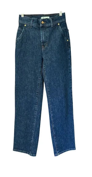 Madewell The Perfect Vintage Straight Jeans Stanhill Wash Pocket Edition Size 23 thumbnail 1