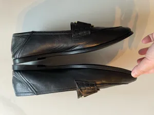 Frame Women’s Leather Loafers Slip On Shoes Black Size 39 thumbnail 6