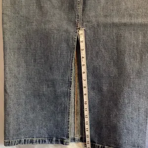 Old Navy Stretch Just Below The Waist Denim Jean Skirt Women Size 12 thumbnail 5
