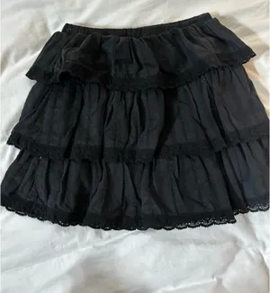 Princess Polly Skirt Mini Black thumbnail 2