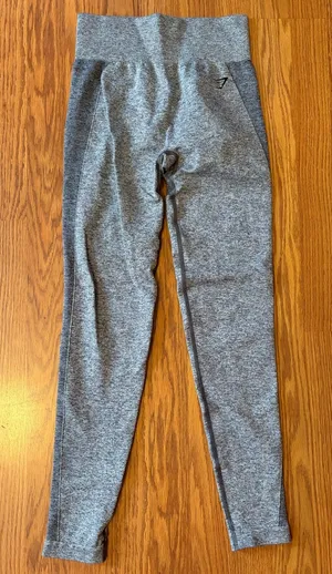 Gymshark Grey High-Waist Leggings thumbnail 1