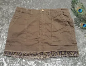 Urban‎ Outfitters Karter Spliced Green Skirt thumbnail 1