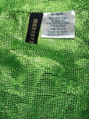 Green mesh cover up dress. thumbnail 6