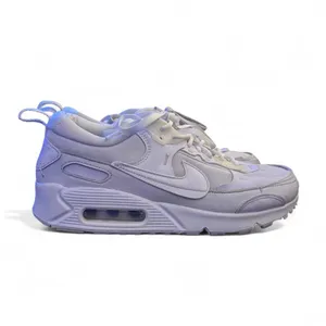 Nike Air Max 90 Futura Triple White Womens Size 8 Sneakers DM9922-101 thumbnail 2